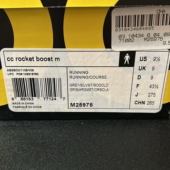 Adidas - CC rocket boost m - size US 9.5 men - Picture 2 of 5